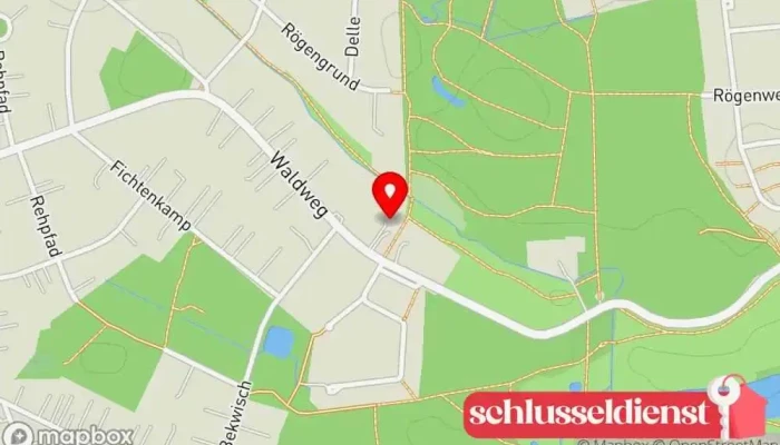 Karte von Klimas Metallbau GmbH Metallbauunternehmen in Hamburg