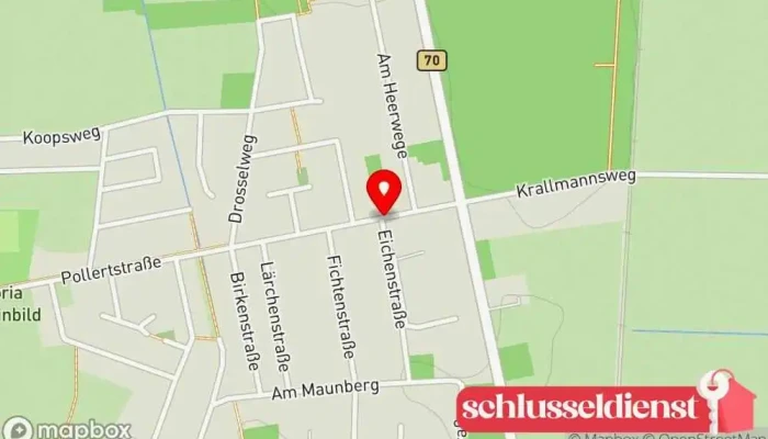 Karte von Kluse  in Kluse