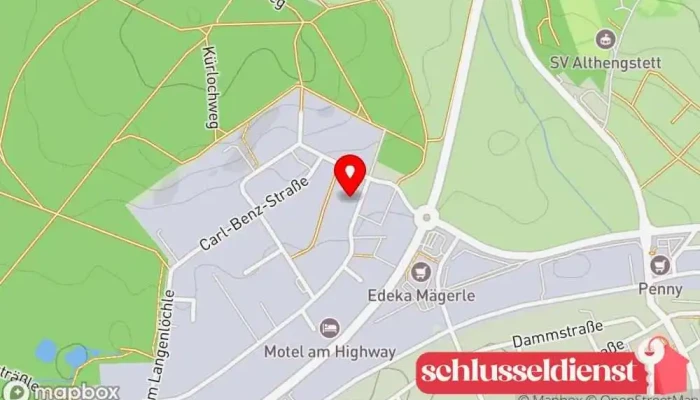 Karte von Kontec Services GmbH Metallbauunternehmen in Althengstett