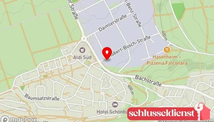 Karte von Kränzler Metallbau Bauunternehmen in Pliezhausen