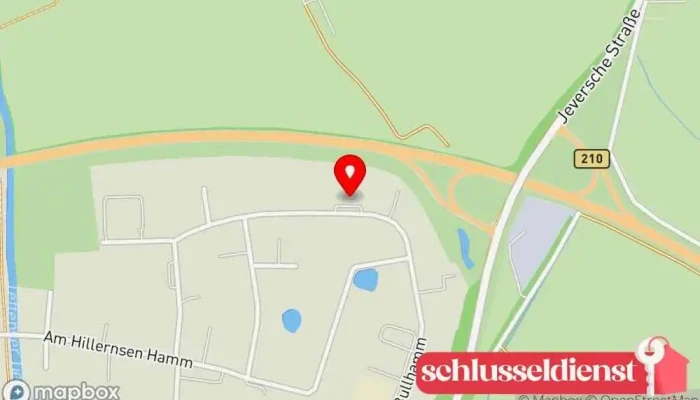 Karte von KREATIV METALLBAU GmbH Metallbauunternehmen in Jever