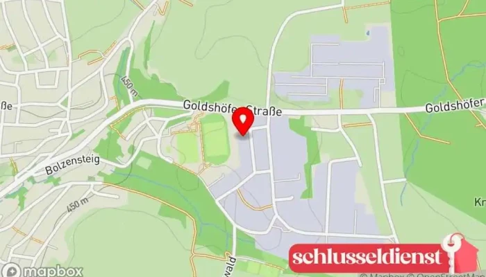 Karte von Kreativmetall Daniel Franz & Can Emecan GbR Metallbauunternehmen in Hüttlingen