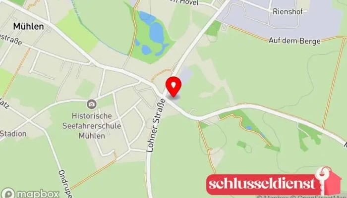 Karte von Kröger Metallbau GmbH & Co.KG Metallbauunternehmen in Steinfeld (Oldenburg)