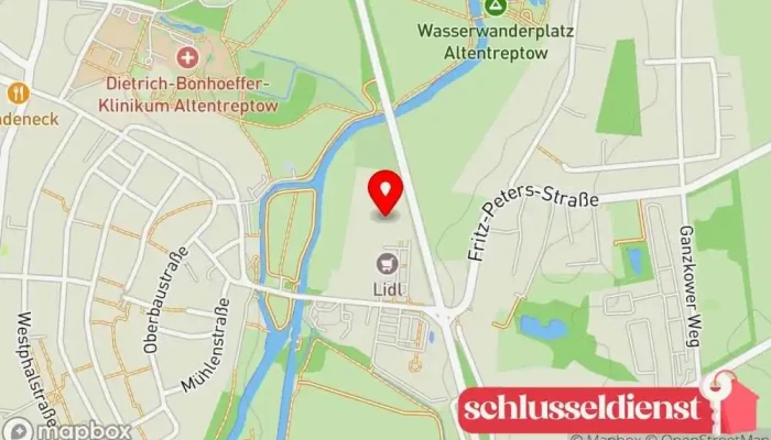Karte von Kunkel metall Metallbauunternehmen, Zaunbauer, Metallwerkstatt, Geländeranbieter, Schweißbetrieb in Altentreptow