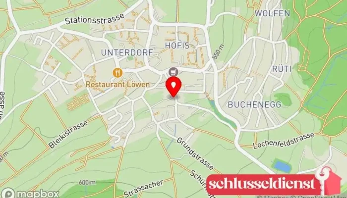 Karte von Kunstschmiede Hedinger Schmied in Bonstetten