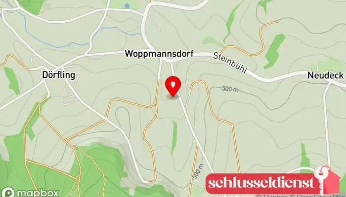 Karte von Kunstschmiede u. Schlosserei Englmeier GmbH Metallwerkstatt in 93185 Michelsneukirchen
