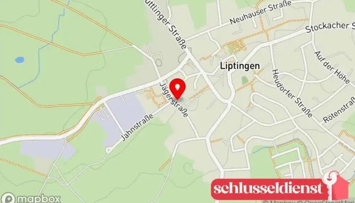 Karte von Kupferschmid Holzbau GmbH & Co. KG Zimmermann in Emmingen-Liptingen