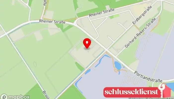 Karte von Kurze GmbH Zerspanungstechnik Metallverarbeitungsunternehmen in Spelle