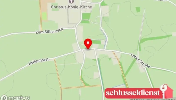 Karte von Laake Metallbau GmbH & Co. KG Metallbauunternehmen in Thuine