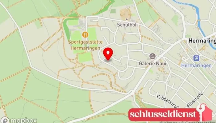 Karte von Laserservice Dörr Graveur in Hermaringen