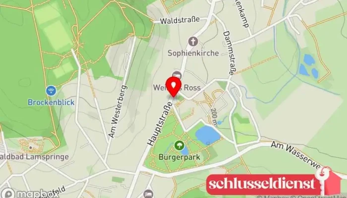 Karte von Lawela Geschäft in Lamspringe