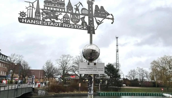 Liebesschlosser Alle - Rostock