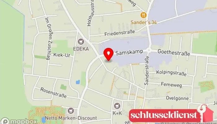 Karte von Loft Tür - Steel Interior Türfachhandel, Metallwarenhändler in Dinklage
