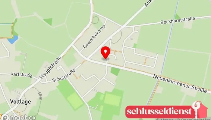 Karte von Löneke, Christoph u. Stefanie, Edelstahlschmiede  in Voltlage