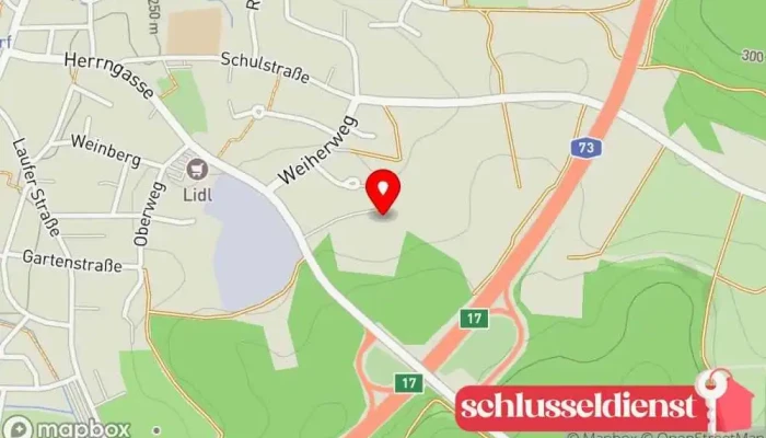 Karte von Lorenz Berbig Metallbauunternehmen in Zapfendorf