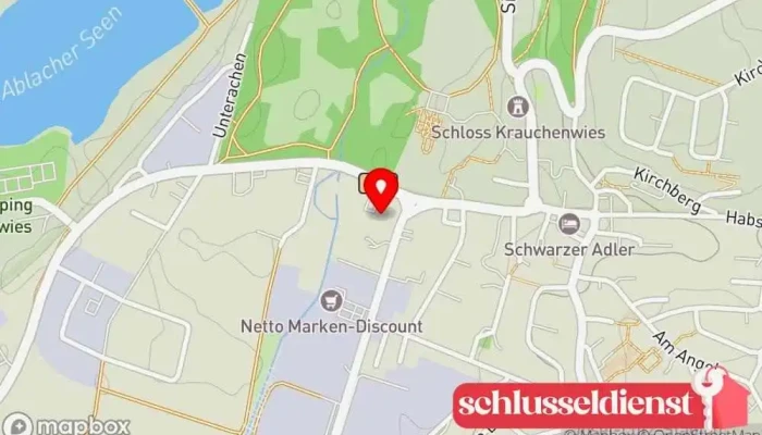 Karte von Lothar Gröner Schlosserei - Metallbau Metallbauunternehmen in Krauchenwies