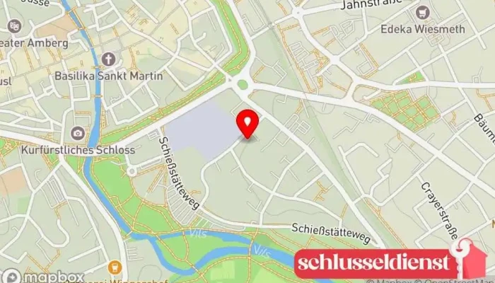 Karte von Lotter-Ausberger Generalunternehmer in Amberg