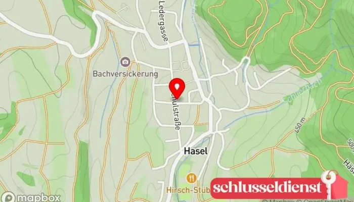Karte von M. Gassmann Schlosserei  in Hasel