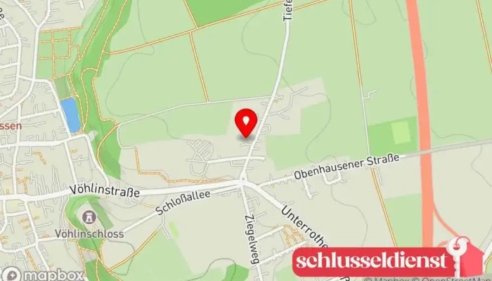 Karte von M. Schlosser Möbeltischler in Illertissen