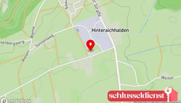 Karte von Marco Sekinger Schlosserei Handwerk in Aichhalden