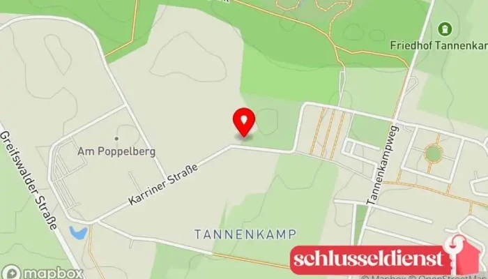 Karte von Maro Metall-und Anlagenbau Rothbart GmbH Metallbauunternehmen, Hersteller, Maschinenbauunternehmen, Metallhandlung, Metallwerkstatt in Wolgast