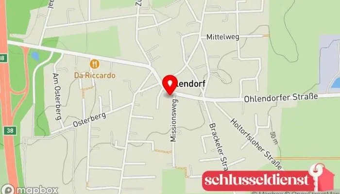 Karte von Marquardt A. Schlosserei u. Schmiede Metallwerkstatt in Seevetal