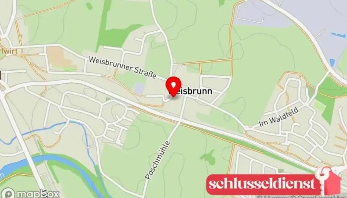 Karte von Martin Reif Metallbauunternehmen in Traunreut