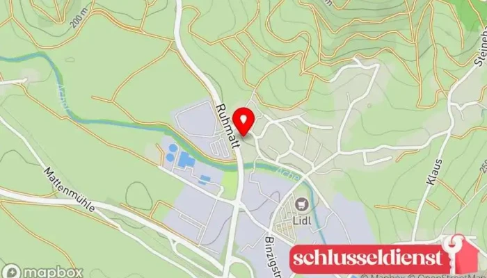 Karte von MB Edelstahldesign GmbH Metallverarbeitungsunternehmen in Kappelrodeck