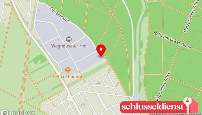 Karte von MDW- Metalldesign Waßmer Metallbauunternehmen in Waghäusel