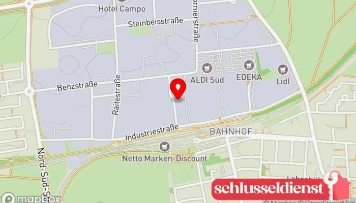 Karte von Me-Tec GmbH Metallbauunternehmen in Renningen