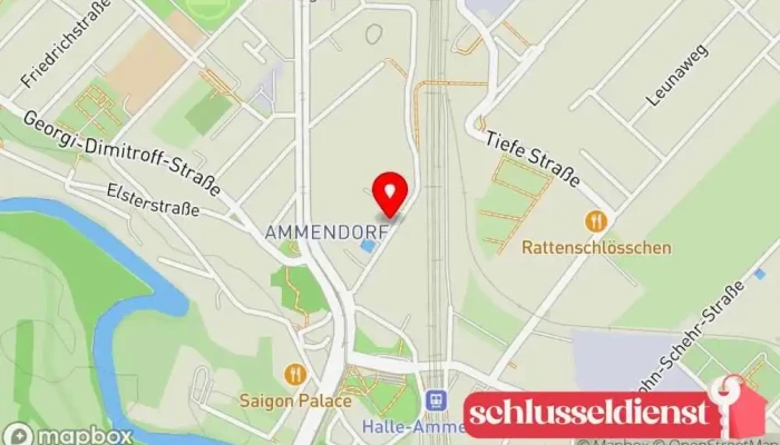Karte von Mechanische Bearbeitung/Präzisionsmechanik Christian Zurl Dreherei, Metallwerkstatt in Halle (Saale)