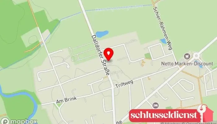 Karte von Meier & Soyka GmbH Hillerse Auftragnehmer in Hillerse