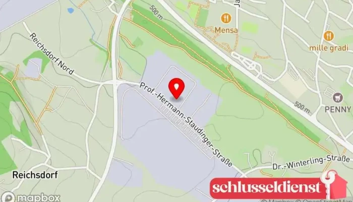 Karte von MeKon Schlosserei GmbH Metallwerkstatt in Viechtach
