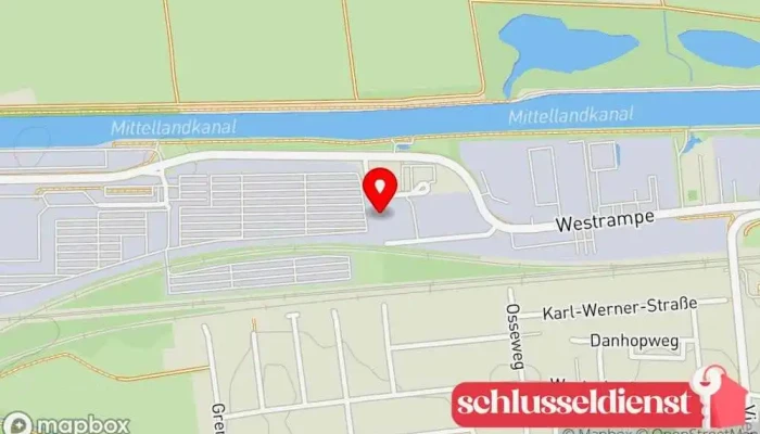 Karte von Mersmann Haustechnik GmbH Metallbauunternehmen in Wolfsburg
