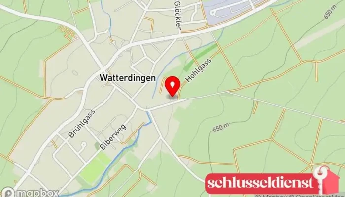 Karte von Metall- und Gerätebau Meßmer Metallbauunternehmen in Tengen