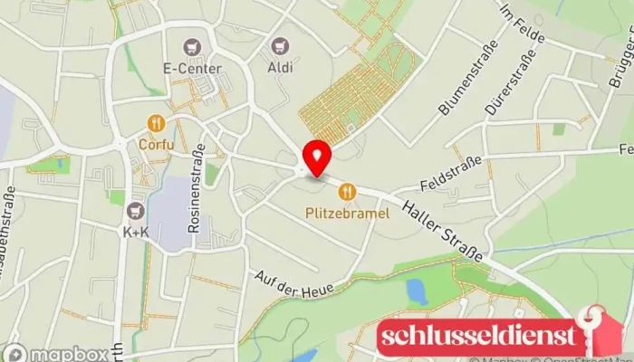 Karte von Metall- und Heizungsbau Marjenau GmbH Metallbauunternehmen, Metallwerkstatt in Dissen am Teutoburger Wald