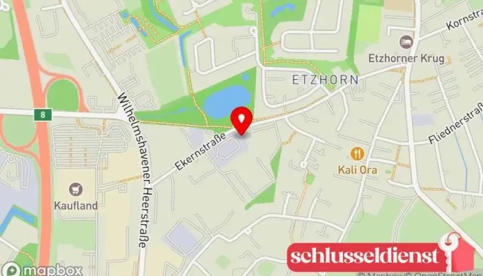 Karte von Metall- und Kühlerbau Lohse GmbH & Co. KG Metallbauunternehmen in Oldenburg