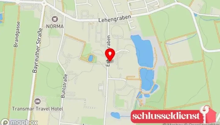 Karte von Metall- und Torbau Firma Frye Metallbauunternehmen in Bindlach