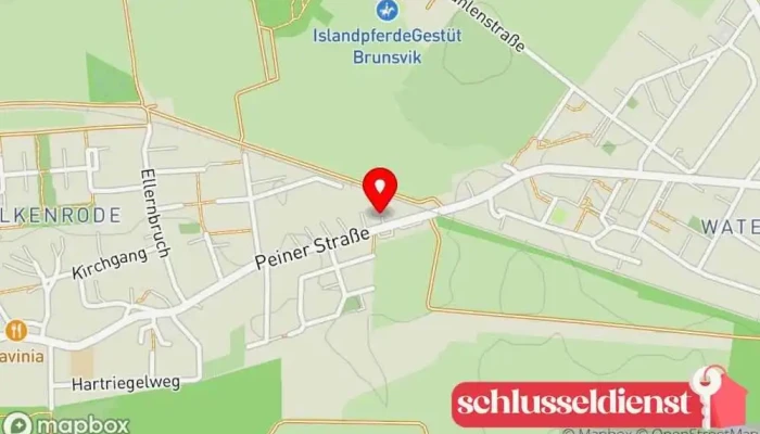 Karte von Metall Design Schubert Metallbauunternehmen in Braunschweig