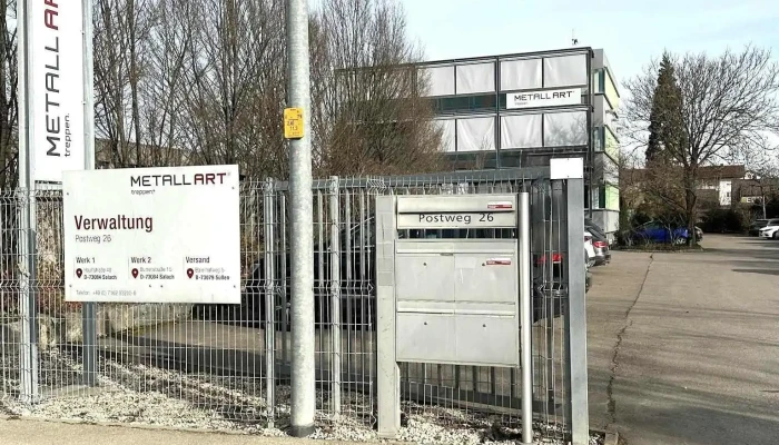 Metallart Treppen Gmbh   Verwaltung Alle - Salach