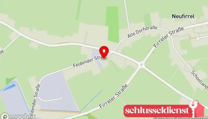 Karte von Metallbau - Florian Berchner Metallbauunternehmen in Firrel