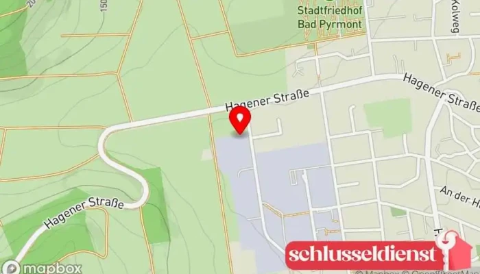 Karte von Metallbau Altenberend GmbH Metallbauunternehmen in Bad Pyrmont