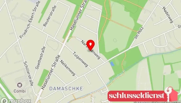 Karte von Metallbau Aus dem Moore Metallbauunternehmen in Lingen (Ems)