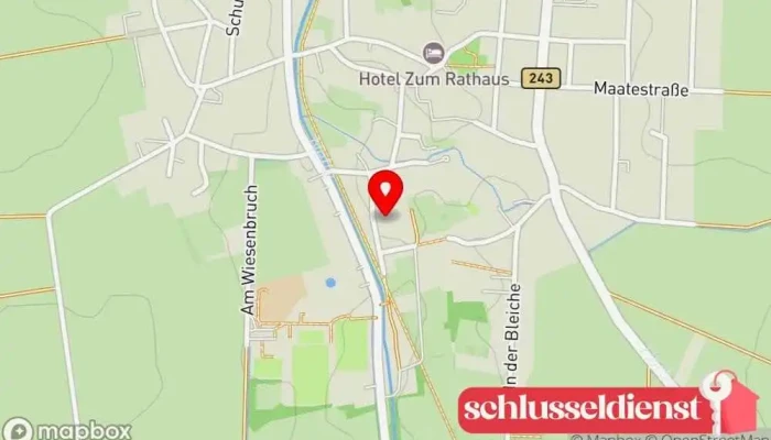 Karte von Metallbau Ballay Metallbauunternehmen in Seesen