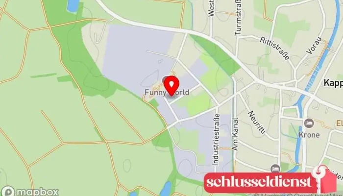 Karte von Metallbau Christian Grösch Metallbauunternehmen in Kappel-Grafenhausen