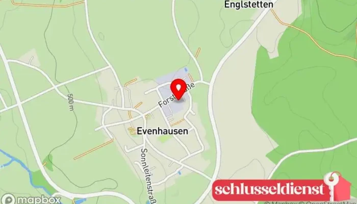 Karte von Metallbau Christian Schürrle Metallbauunternehmen in Amerang