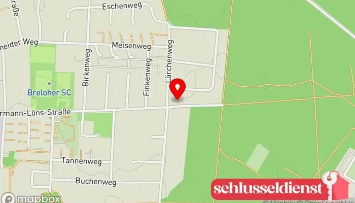 Karte von Metallbau Christiansen GmbH Metallbauunternehmen, Stahlbauunternehmen in Munster