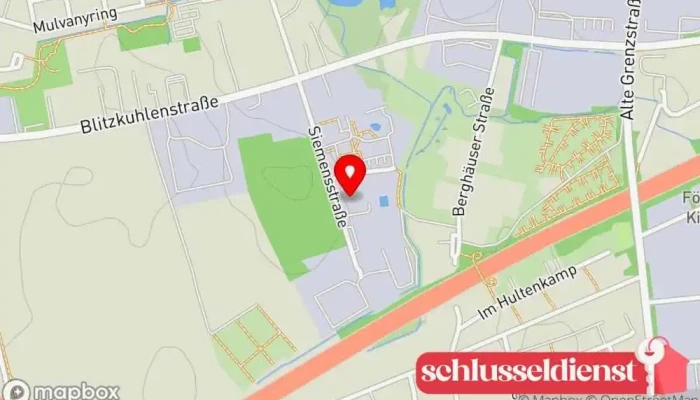 Karte von Metallbau Diehr Metallbauunternehmen in Recklinghausen