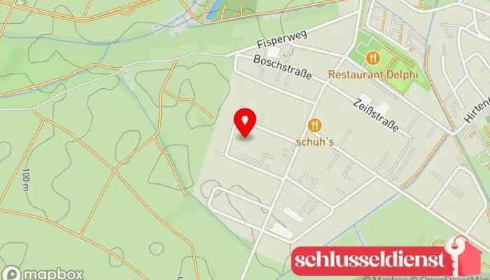 Karte von Metallbau Elmar Hellmann Metallbauunternehmen in Eggenstein-Leopoldshafen