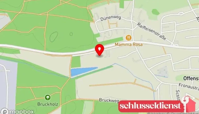 Karte von Metallbau Friedrich Zeilbeck Metallbauunternehmen in Öxlau 5
